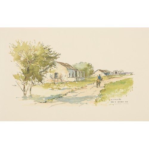 43 - A PORTFOLIO OF FOUR REPRODUCTIONS BY BILL McGILL,  'BOSMANS MARICO'