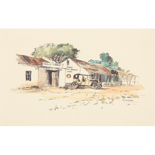 43 - A PORTFOLIO OF FOUR REPRODUCTIONS BY BILL McGILL,  'BOSMANS MARICO'