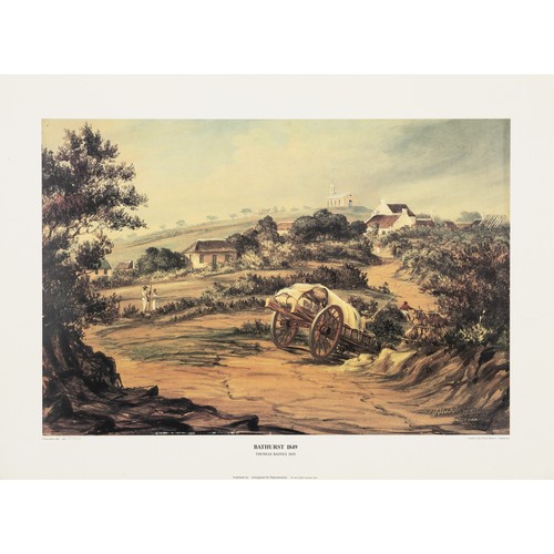 45 - A PORTFOLIO OF FOUR REPRODUCTIONS BY THOMAS BAINES, 'EARLY AFRICA'