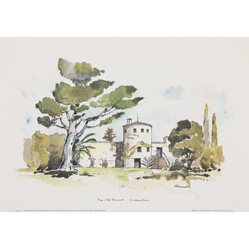 44 - A PORTFOLIO OF FOUR REPRODUCTIONS BY SIDNEY ABRAMOWITCH, 'GRAHAMSTOWN'