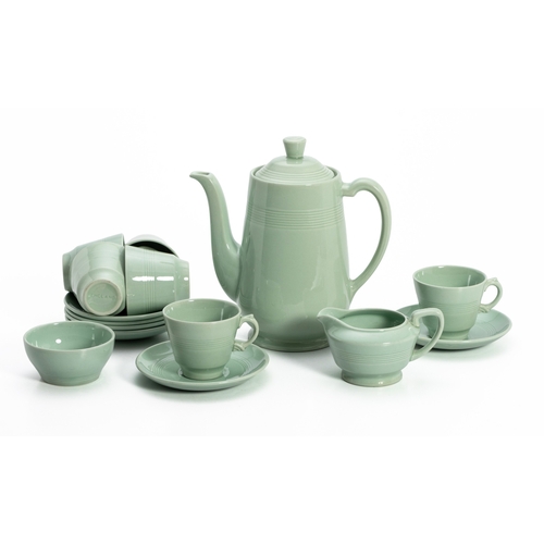 A WOOD'S WARE ‘BERYL’ COFFEE SET