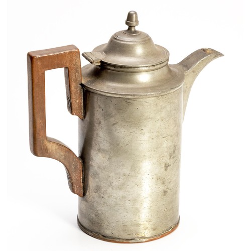 57 - A PEWTER JUG