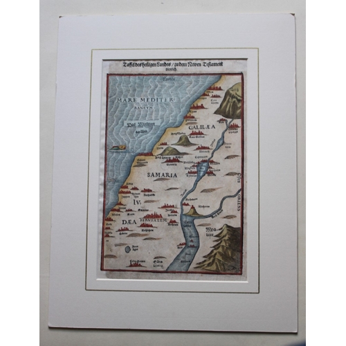 8442 - Heinrich Bunting - Map of the Holy Land 1592.

Taffel des Heiligen Landes zu dem Newen Testament die... 