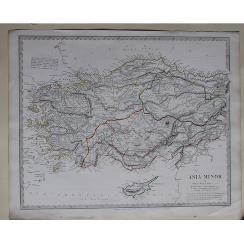 8455 - 2 Maps Asia Minor and Turkey  by J&C Walker 1846.

The engraved map of Asia Minor was engraved by J ... 