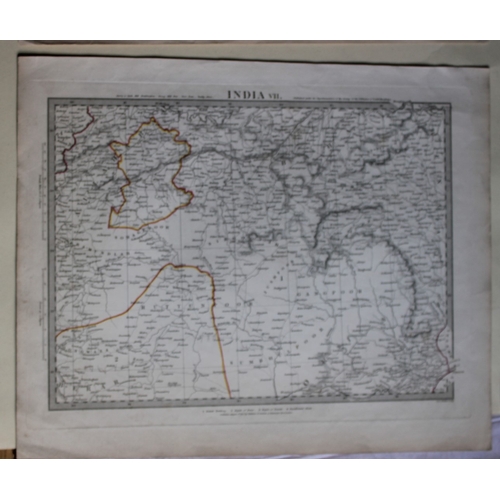 8457 - 4 Maps of India by J&C Walker 1829.

Steel engravings of India by J&C Walker, published for the Soci... 