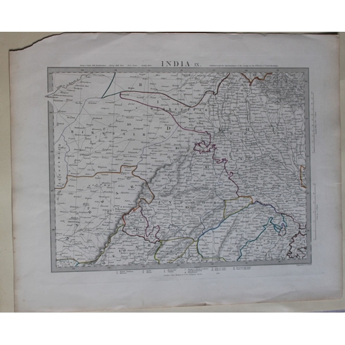 8457 - 4 Maps of India by J&C Walker 1829.

Steel engravings of India by J&C Walker, published for the Soci... 