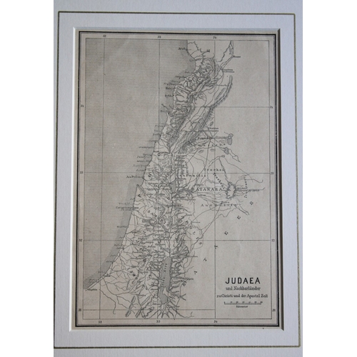 8464 - Theodor Menke - Map of Judea  c1870.

Engraved map of Judaea und Nachbarlunder zu Christi und der Ap... 