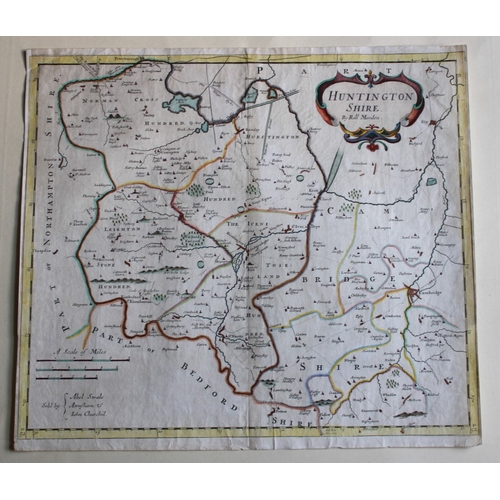 8466 - Robert Morden - Huntingtonshire map 1695.

Map of Huntingtonshire by Robert Morden. Published in Cam... 