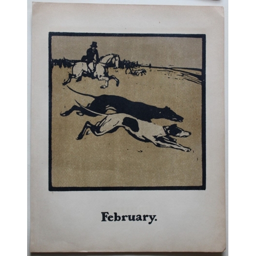 8481 - William Nicholson - February Coursing 1898.

This print is for the month of February showing the spo... 