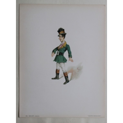 8495 - Clayton Clarke (Kyd) - 4 prints of Dickens character 1892.

These prints  of Mr Bailey Junior, Monta... 