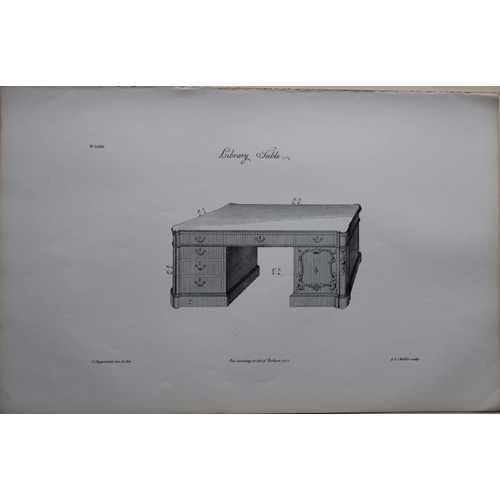 8530 - Thomas Chippendale - 3 engravings of Tables 1762.

These copperplate engravings are from the third e... 