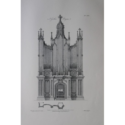 8533 - Thomas Chippendale - 4 engravings of Chamber Organs 1762.

These copperplate engravings are from the... 