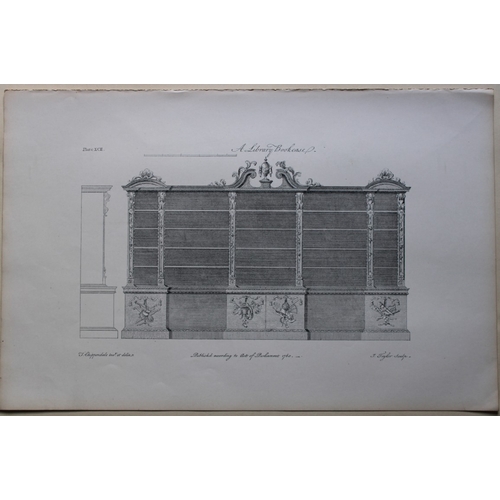 8534 - Thomas Chippendale - 3 engravings of Bookcases 1762.

These copperplate engravings are from the thir... 