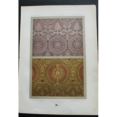 8641 - Dupont-Auberville - 2 prints of decorative art 1881..

These chromolithographs of decorative art are... 