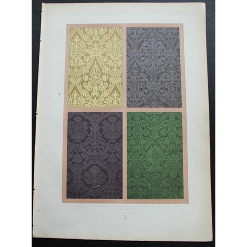 8642 - Dupont-Auberville - 2 prints of decorative art 1881..

These chromolithographs of decorative art are... 