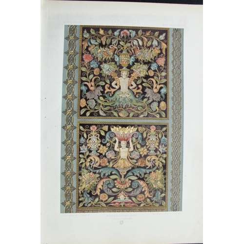 8644 - Dupont-Auberville - 2 prints of decorative art 1881..

These chromolithographs of decorative art are... 