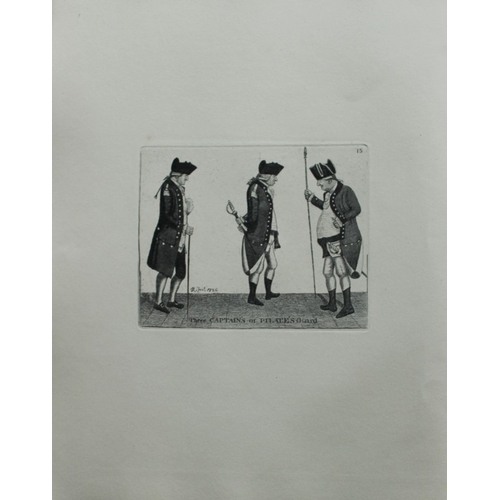 8664 - John Kay - 3 etchings of Scottish characters 1877.

These engravings are from A Series of Original P... 