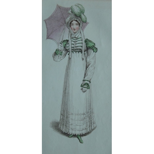 8690 - R Ackermann - 2 engravings of Walking Dresses 1816.

These original hand coloured aquatint engraving... 