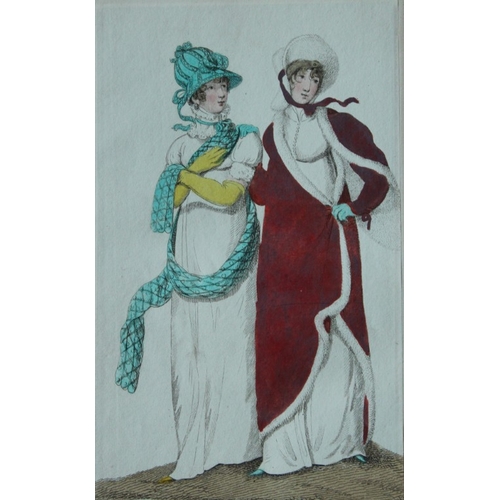 8691 - R Ackermann - 2 engravings of La Belle Assemble 1816.

These original hand coloured aquatint engravi... 