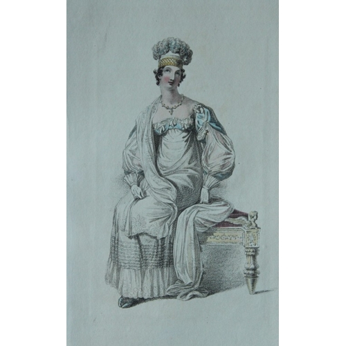 8692 - R Ackermann - 2 engravings of Opera Dresses 1816.

These original hand coloured aquatint engravings ... 