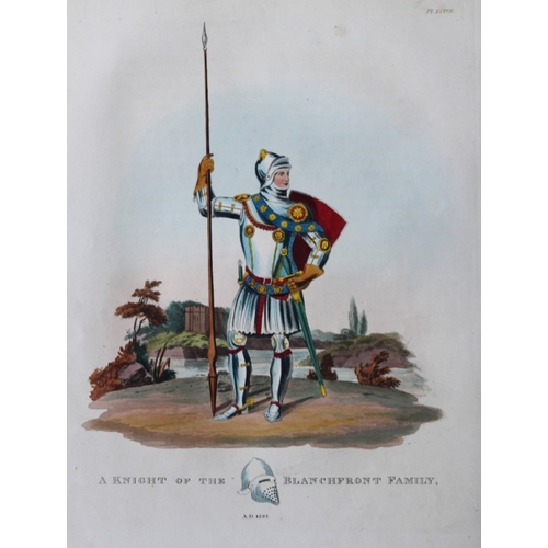 8717 - Samuel Meyrick - A Knight of the Blanchfront Family 1842.

This superb hand-coloured engraving of A ... 