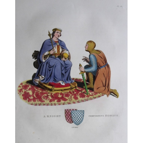 8721 - Samuel Meyrick - A Knight performing Homage 1842.

This superb hand-coloured engraving of A Knight p... 