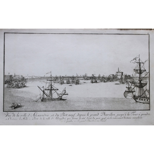 8825 - Capt. FL Norden - 3  engravings of Alexandria, Egypt 1792.

These rare copperplate engraving are fro... 