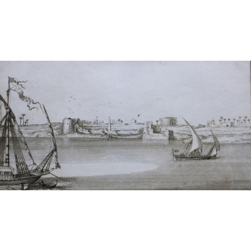 8826 - Capt. FL Norden - 4  engravings of Alexandria, Egypt 1792.

These rare copperplate engraving are fro... 