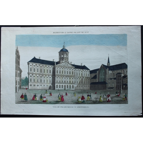 8864 - Vue d'Optique - Royal Palace at Amsterdam 1765.

This original hand-coloured engraving is the 1.	Vue... 