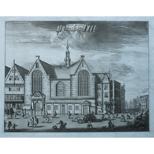 8872 - C Commelin - Engaving of St Olofs Chapel, Amsterdam  1693.

This engraving on hand laid paper is of ... 