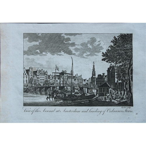 8876 - Bankes - View of the Arsenal Amsterdam by Taylor 1790.

This engraving is from Bankes's New System o... 