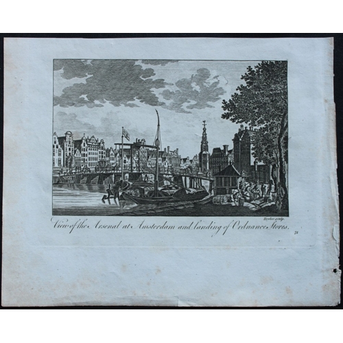 8876 - Bankes - View of the Arsenal Amsterdam by Taylor 1790.

This engraving is from Bankes's New System o... 