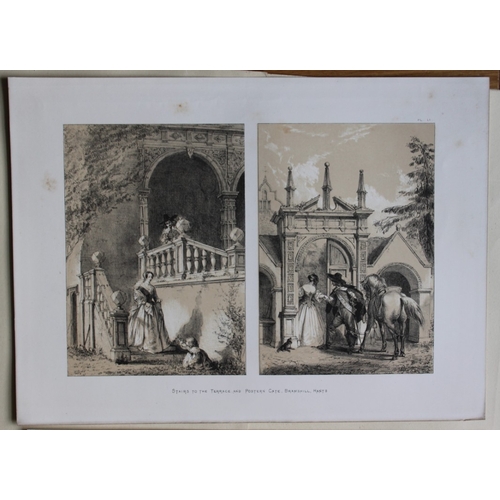 8908 - Nash J - 2 lithographs of Bramshill, Hants  1869.

These two lithographs of  Bramshill, Hampshire ar... 