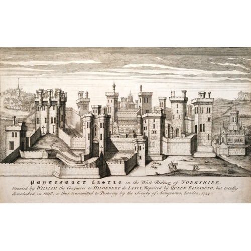 8946 - George Vertue - Pontefract Castle, Yorkshire 1734.

This engraving of Pontefract Castle is by George... 