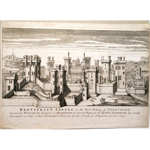 8946 - George Vertue - Pontefract Castle, Yorkshire 1734.

This engraving of Pontefract Castle is by George... 