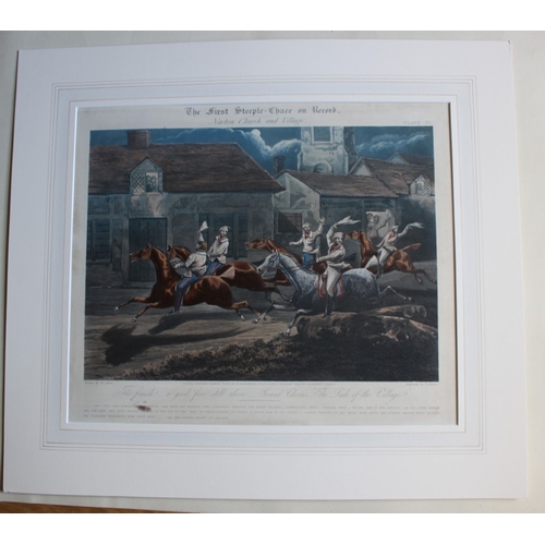 8479 - Henry Alken - First steeplechase Plate IV 1839.

This print of Nacton Church and Village is Plate IV... 