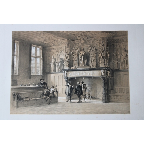 8546 - Haghe & Day - 2 lithographs of Bruges, Belgium 1840.

These two lithographs of the Hall of Justice o... 