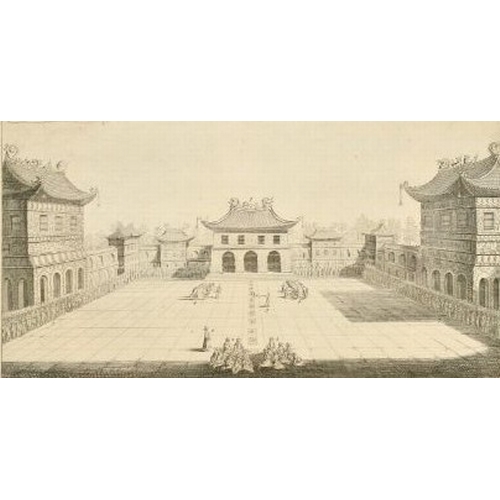 8549 - Johan Nieuhof  - Etching of Supreme Imperial Hall 1759.

This antique etching by G Child of the Supr... 