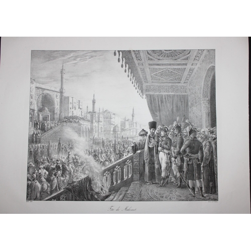 8587 - Charles Motte - Fete de Mahomet 1822.

This lithograph of the Celebration de la fete de Mahomet au C... 