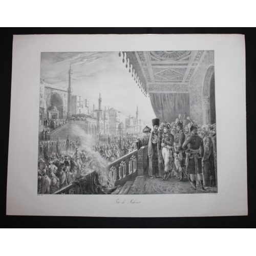 8587 - Charles Motte - Fete de Mahomet 1822.

This lithograph of the Celebration de la fete de Mahomet au C... 