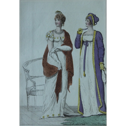 8691 - R Ackermann - 2 engravings of La Belle Assemble 1816.

These original hand coloured aquatint engravi... 