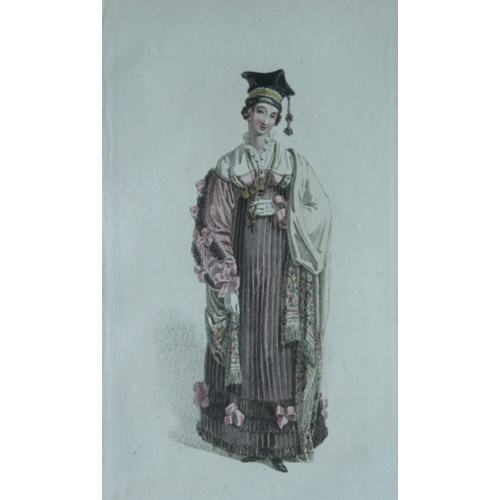 8694 - R Ackermann - 2 engravings of Carriage Dresses 1816.

These original hand coloured aquatint engravin... 