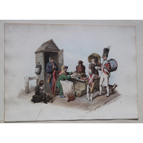 8703 - William H Pyne - Woman selling Salop 1808.

This aquatint engraving is from The Costumes of Great Br... 