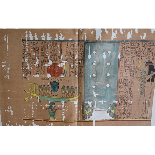 8793 - Papyrus of Anhai from the Book of the Dead 1899.

This large chromolithograph print is from E.A. Wal... 