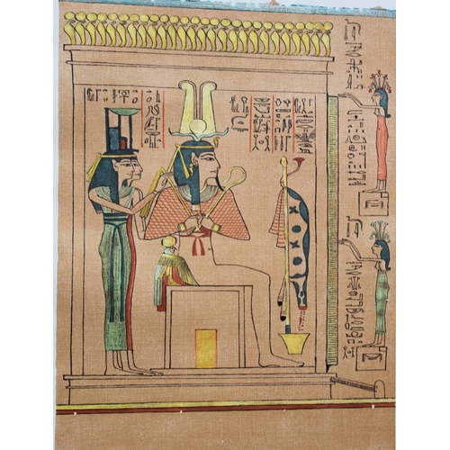 8794 - Papyrus of Anhai from the Book of the Dead 1899.

This chromolithograph print is from E.A. Wallis Bu... 