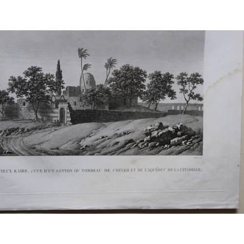 8811 - Panckoucke - View of Old Cairo from Desc. de l'Egypte 1820-29.

This engraving is Plate 18 - 1. Vue ... 