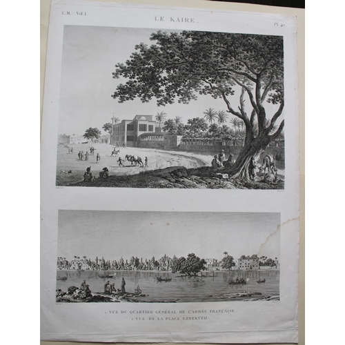 8814 - Panckoucke - Ezbekyeh, Cairo from Description de l'Egypte 1820-29.

This engraving is Pl.40 - 1. Vue... 