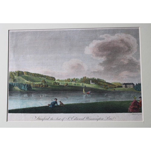 8900 - Thomas Bonnor - Stanford, Worcestershire 1799.

This hand coloured stipple engraving of Stanford, th... 