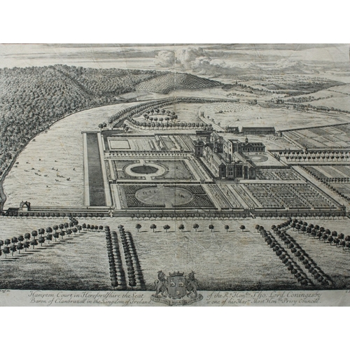 8904 - J Kip - Engraving of Hampton Court 1709.

This copperplate engraving of Hampton Court in Herefordshi... 