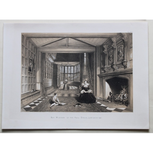 8907 - Nash J - 3 lithographs of Speke Hall, Lancashire 1869.

These three lithographs of Speke Hall, Lanca... 